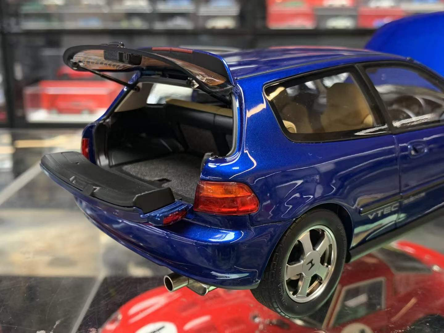 LCD Models Honda Civic EG6 SIR 1/18