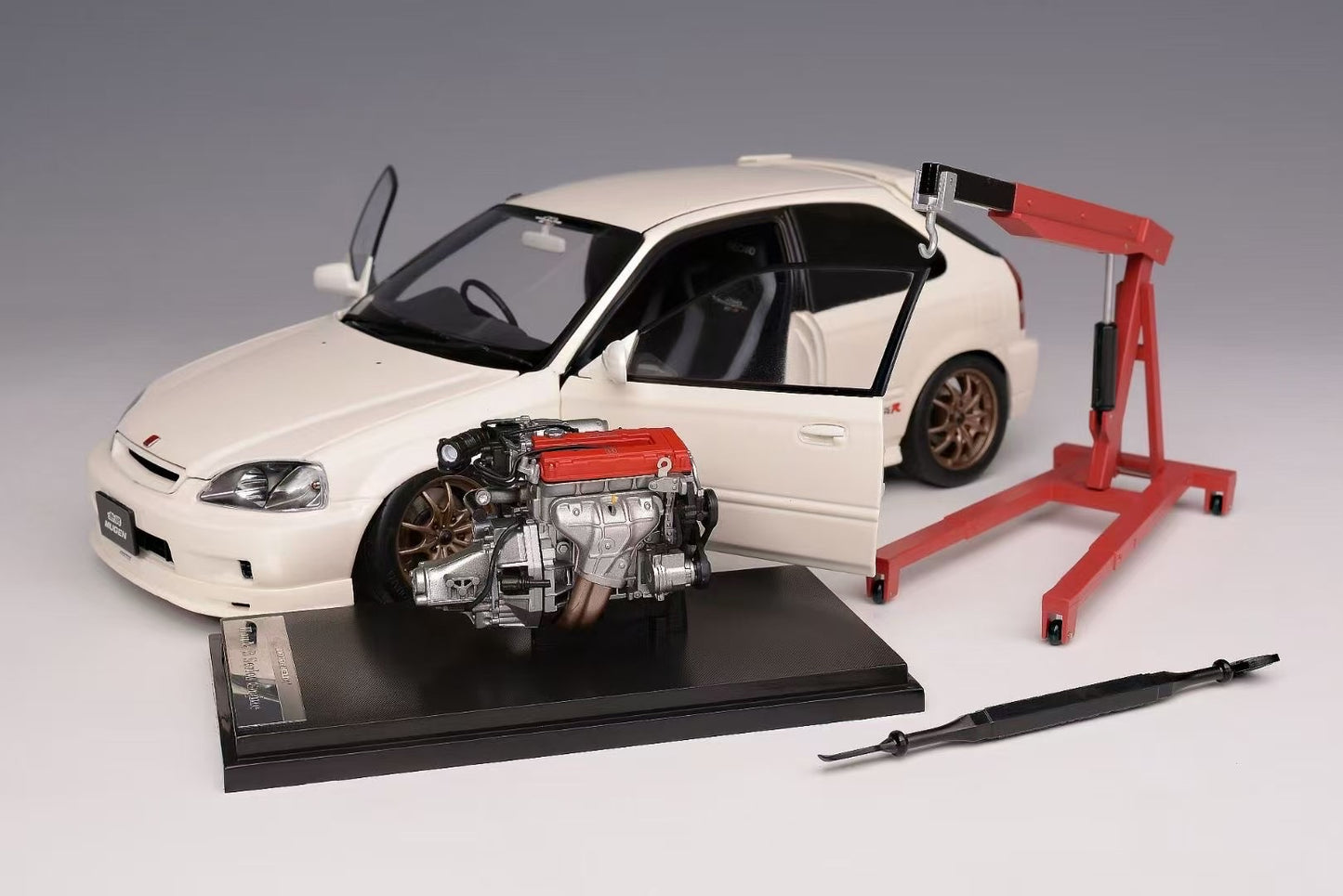 MotorHelix Honda EK9 exhibition version 1/18