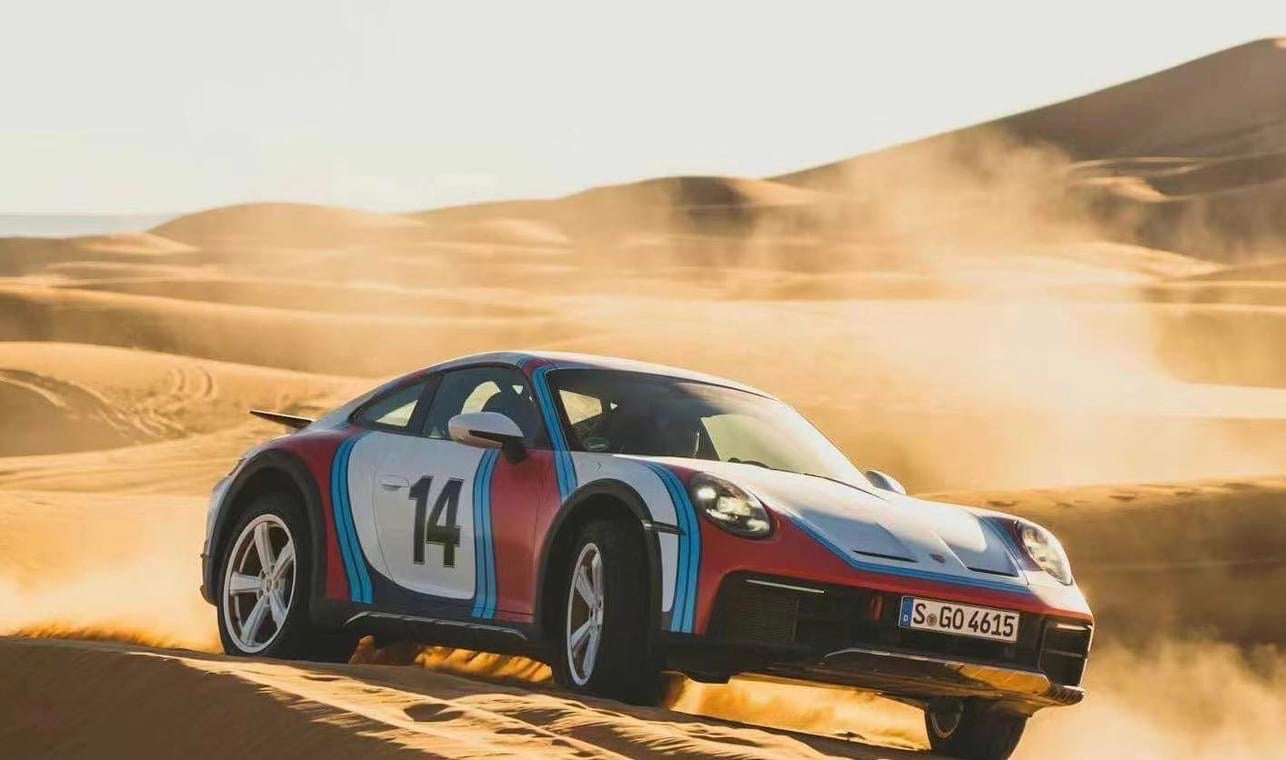 VIP Models 911 Dakar 1/18