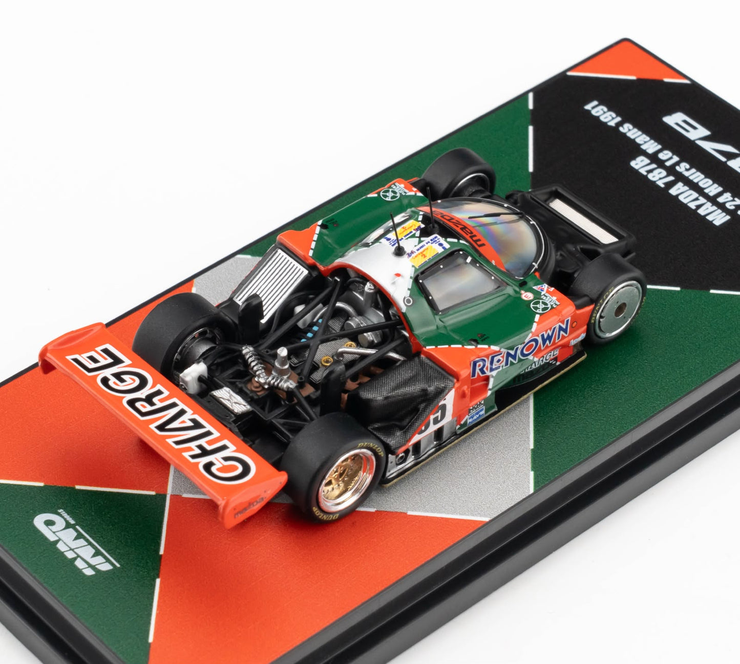 INNO 1:64 Mazda 787B Winner At 24 Hours Le Mans 1991 Alloy IN64-787B-LM91W