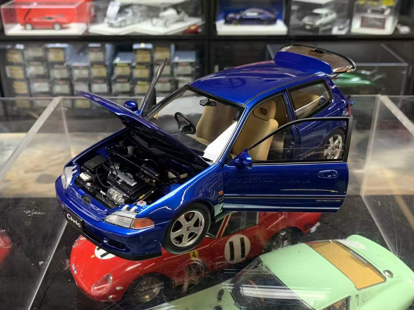 LCD Models Honda Civic EG6 SIR 1/18