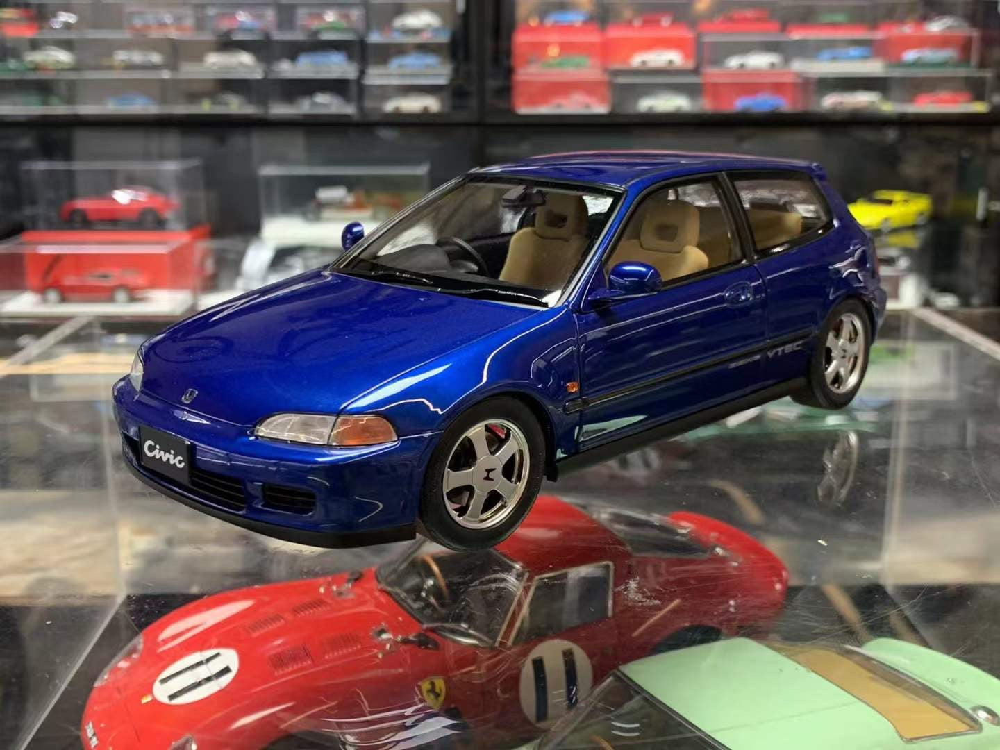 LCD Models Honda Civic EG6 SIR 1/18