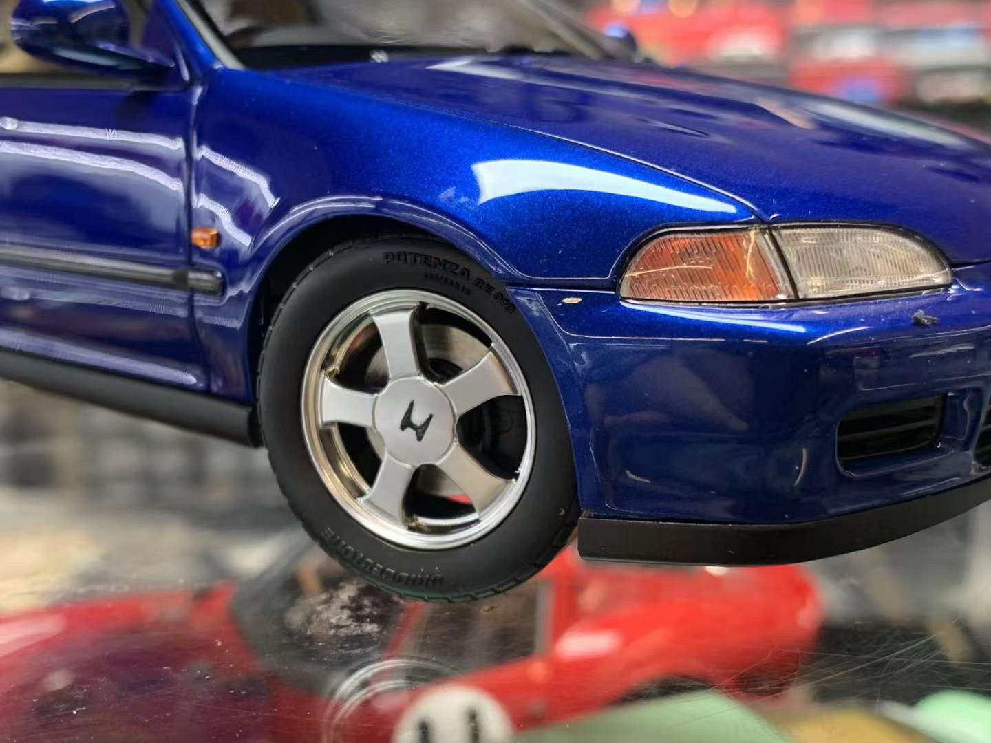 LCD Models Honda Civic EG6 SIR 1/18