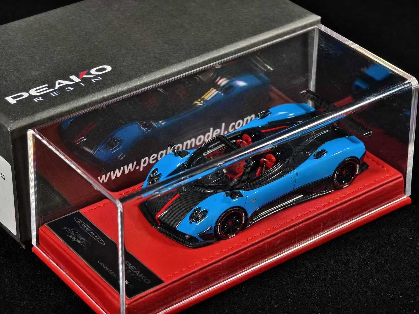 Peako Model Pagani Zonda Cinque Roadster 1/43