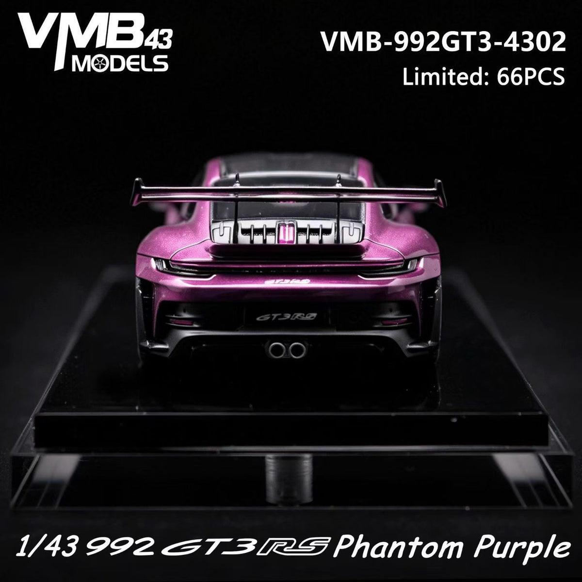 (Pre-Order) VMB 1/43 992 GT3 RS