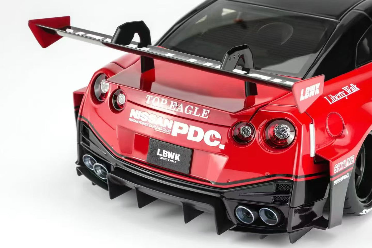 (Pre-Order) MotorHelix Nissan R35 GTR LBWK 1/18