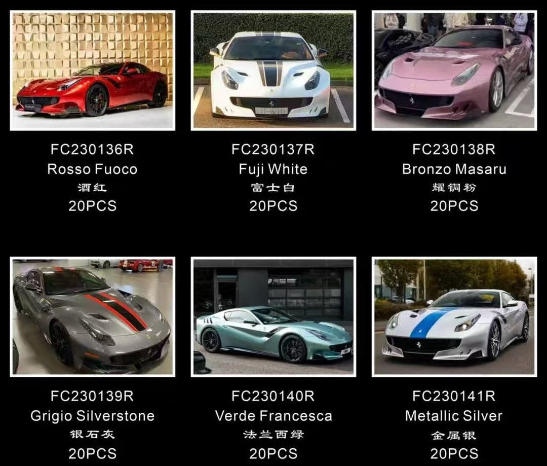 FC Models F12 TDF 1/18