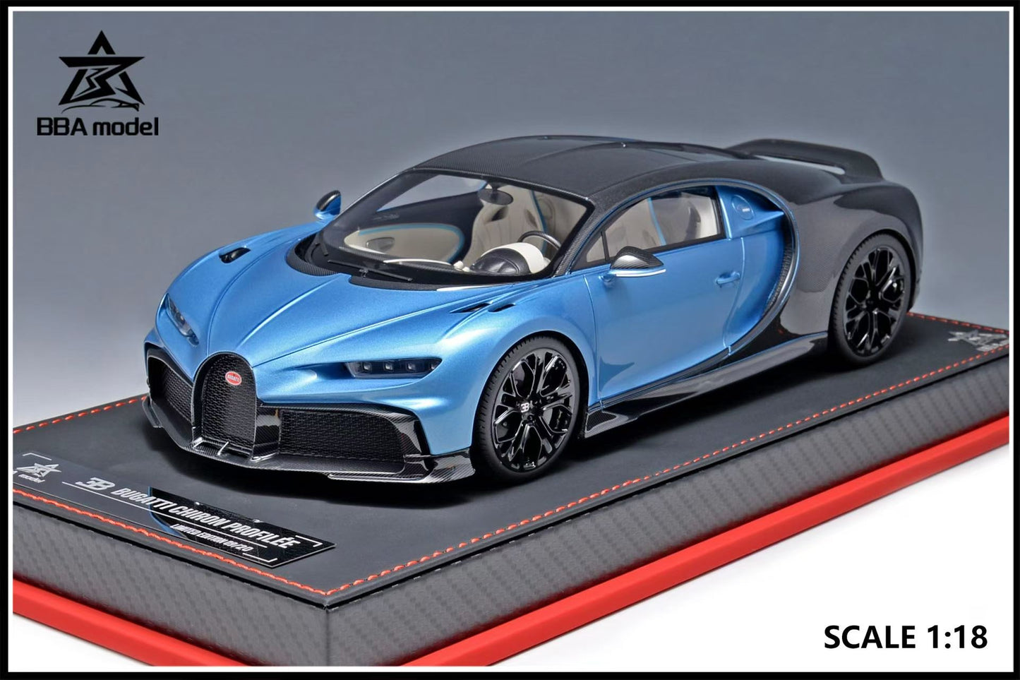 BBA models 1/18 Bugatti Chiron ProfileĢe