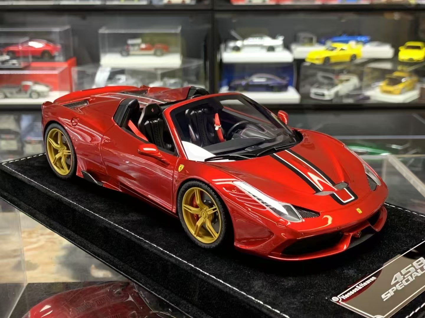 Henson & Heaven (HH Models) 458 Speciale Aperta 1/18