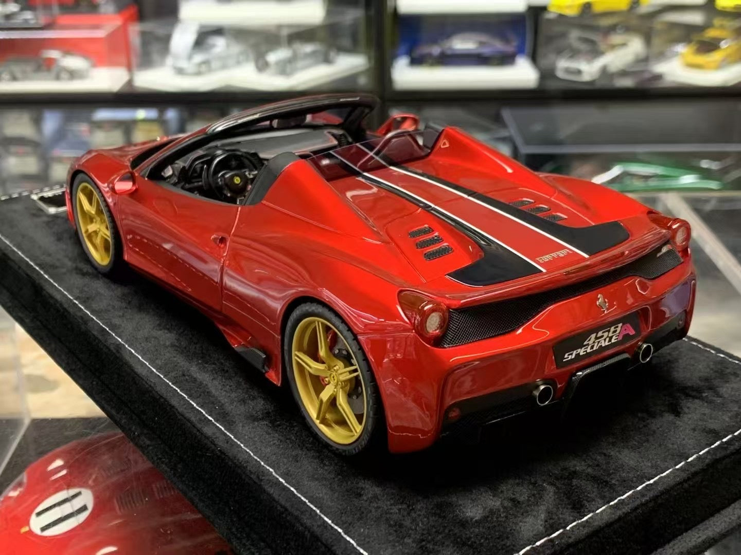 Henson & Heaven (HH Models) 458 Speciale Aperta 1/18