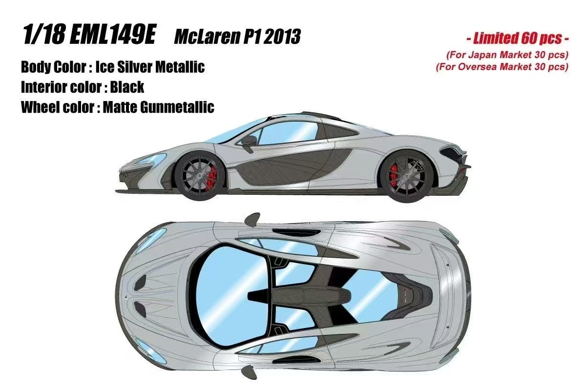 (Pre-Order) MakeUp Eidolon EML149 McLaren P1 1/18