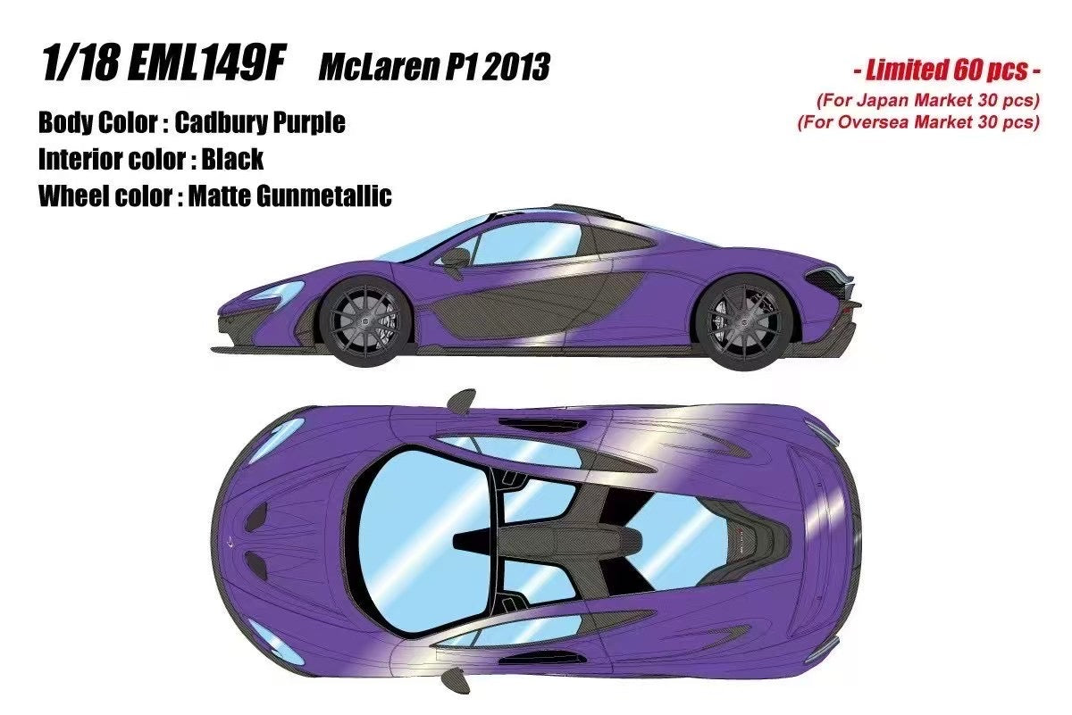 (Pre-Order) MakeUp Eidolon EML149 McLaren P1 1/18