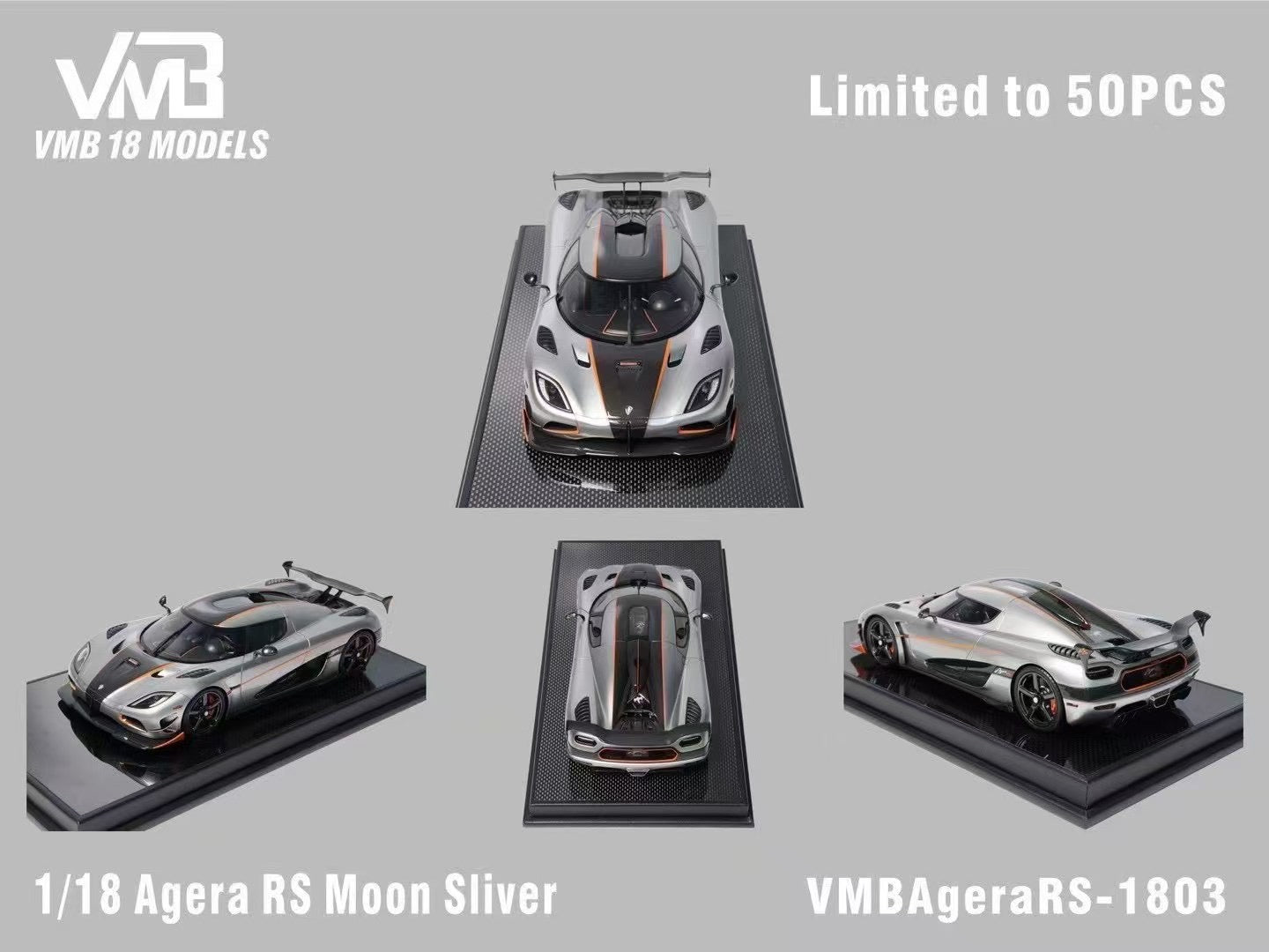 VMB Models Agera RS 1/18