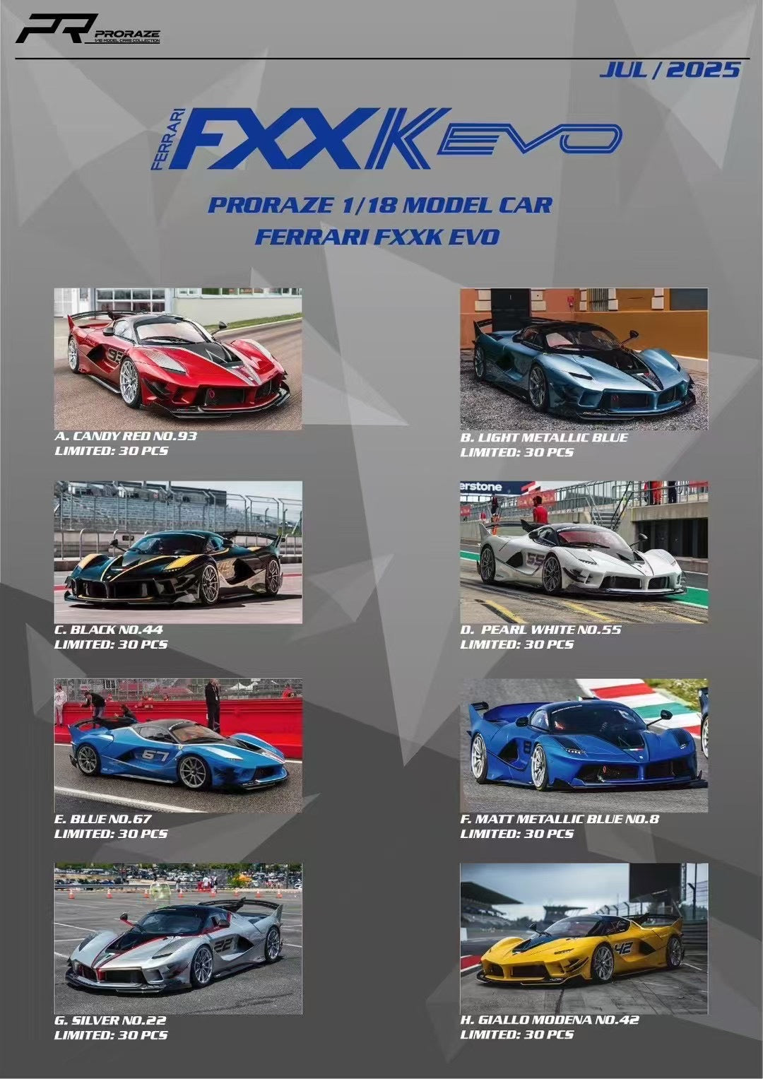 (Pre-Order) PR Models FXXK Evo 1/18