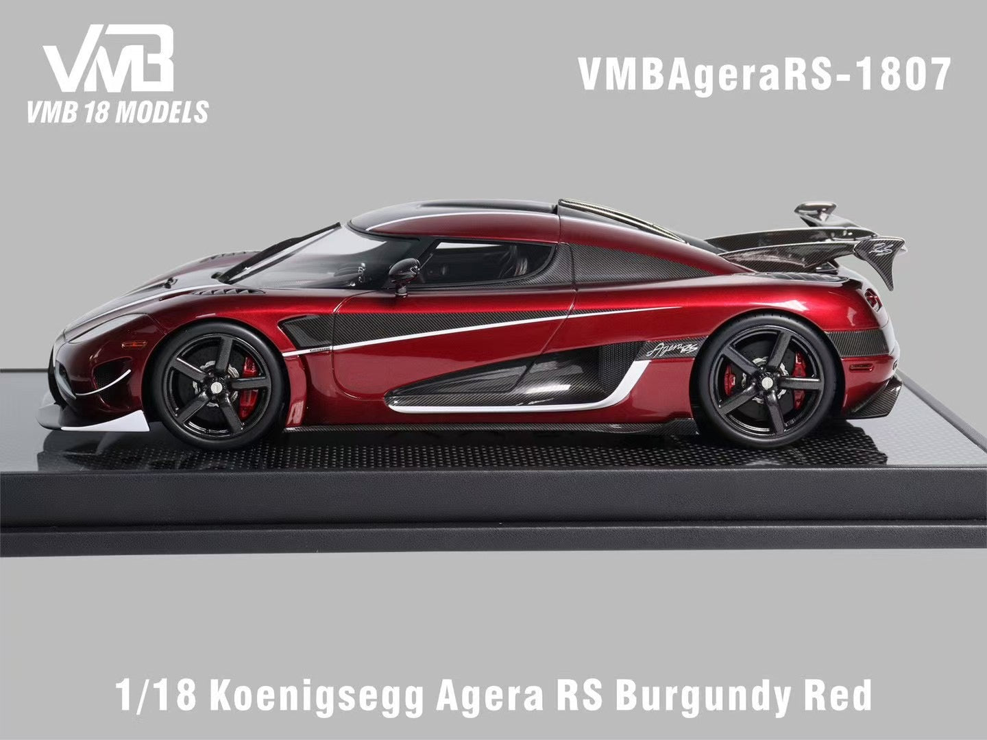 VMB Models Agera RS 1/18