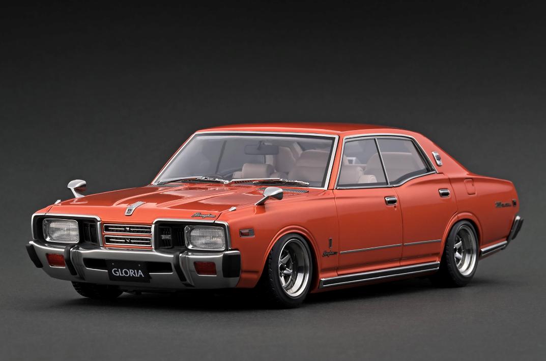 (Pre-Order) Ignition Models Nissan Gloria Broughma (330) Copper Orange 1/18