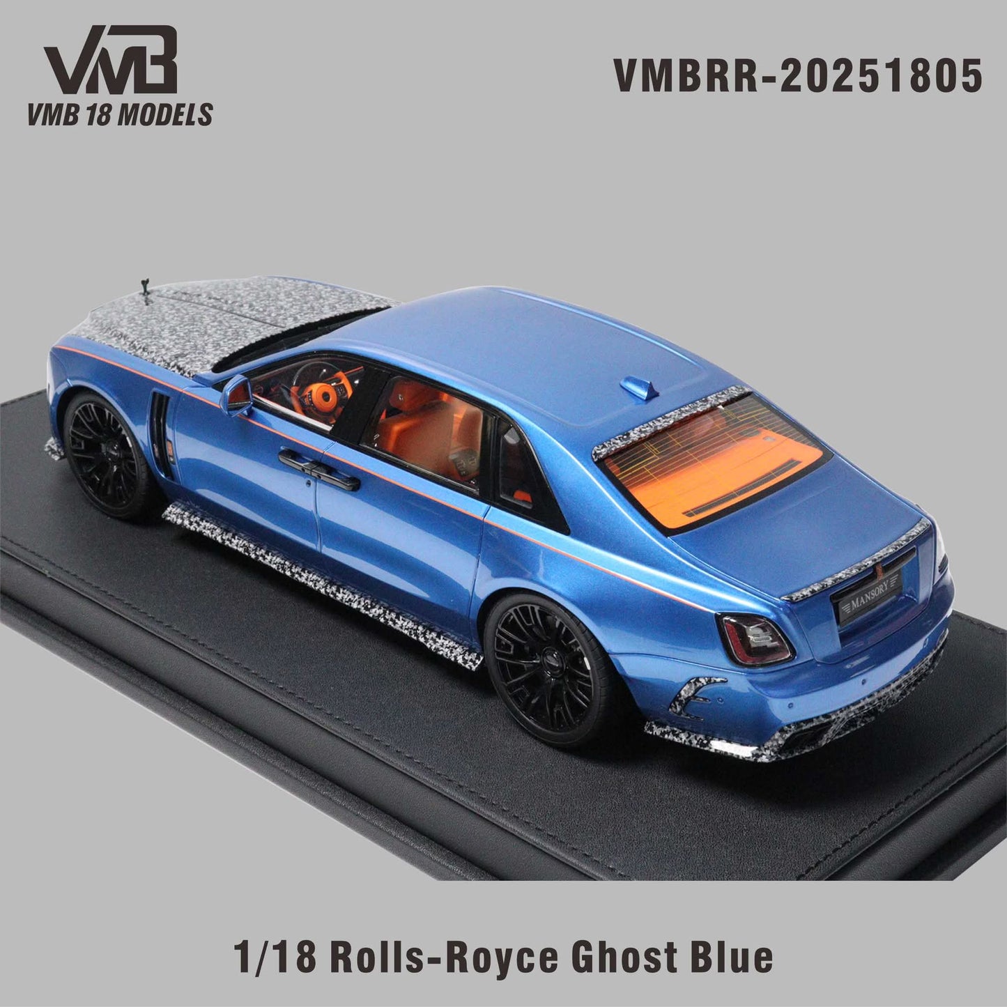 VMB Models RR Ghost 1/18