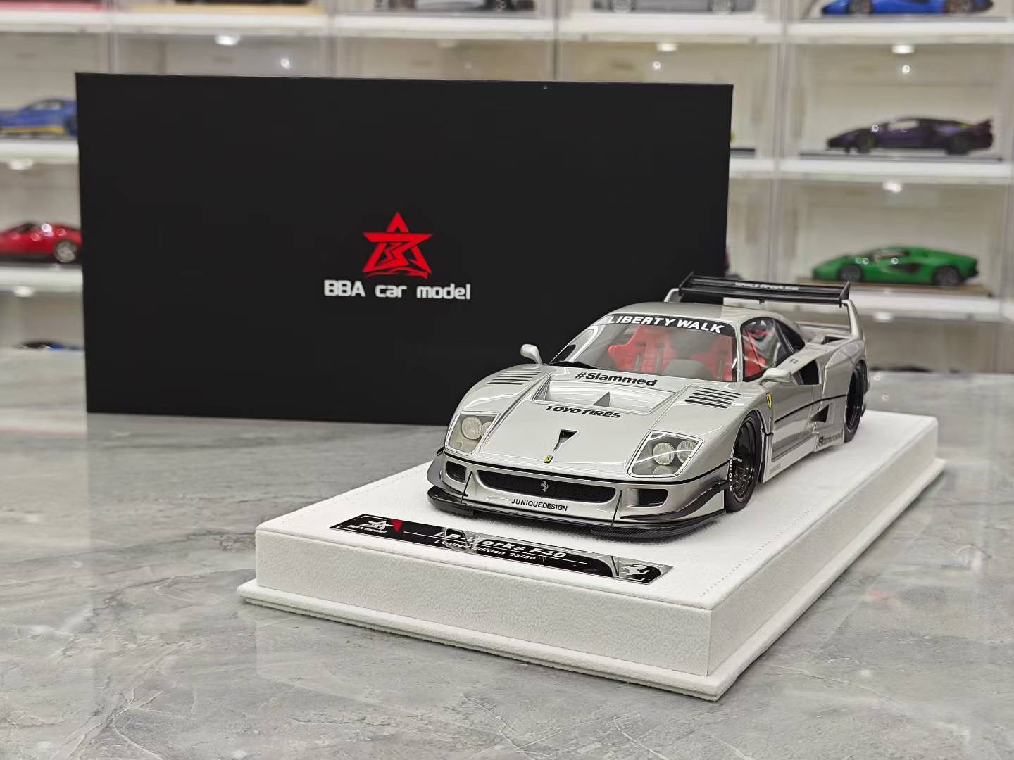 BBA Models LBWK F40 1/18