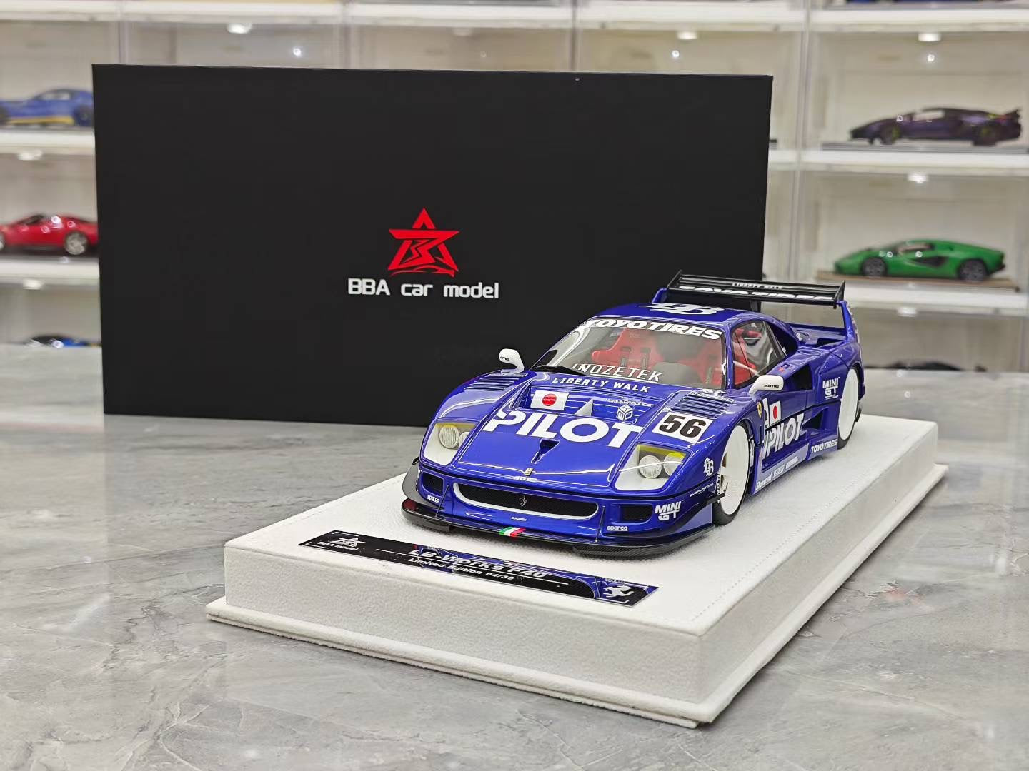 BBA Models LBWK F40 1/18