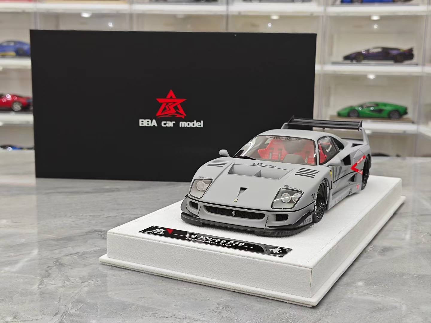 BBA Models LBWK F40 1/18