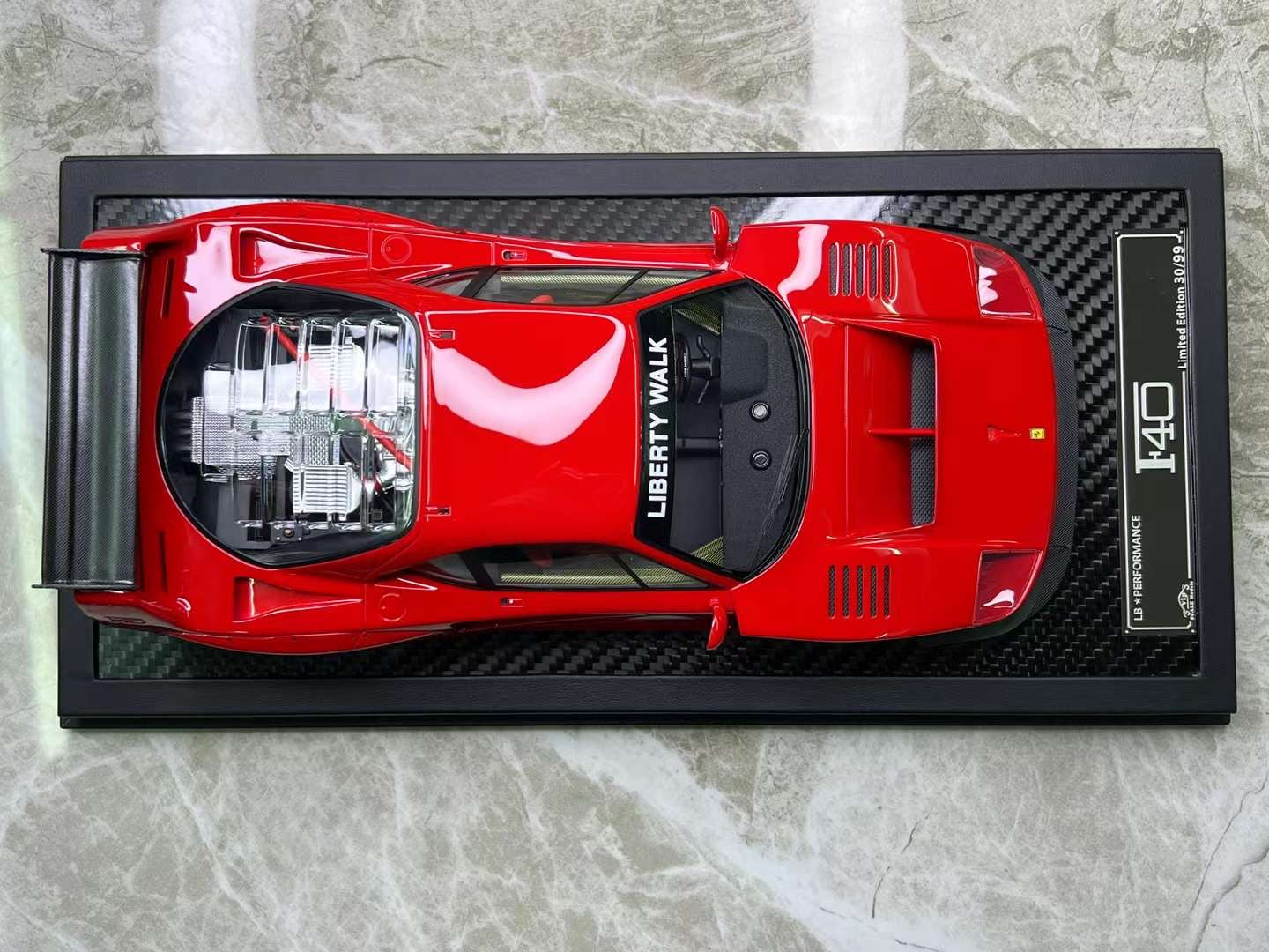 VIP Models LBWK F40 1/18