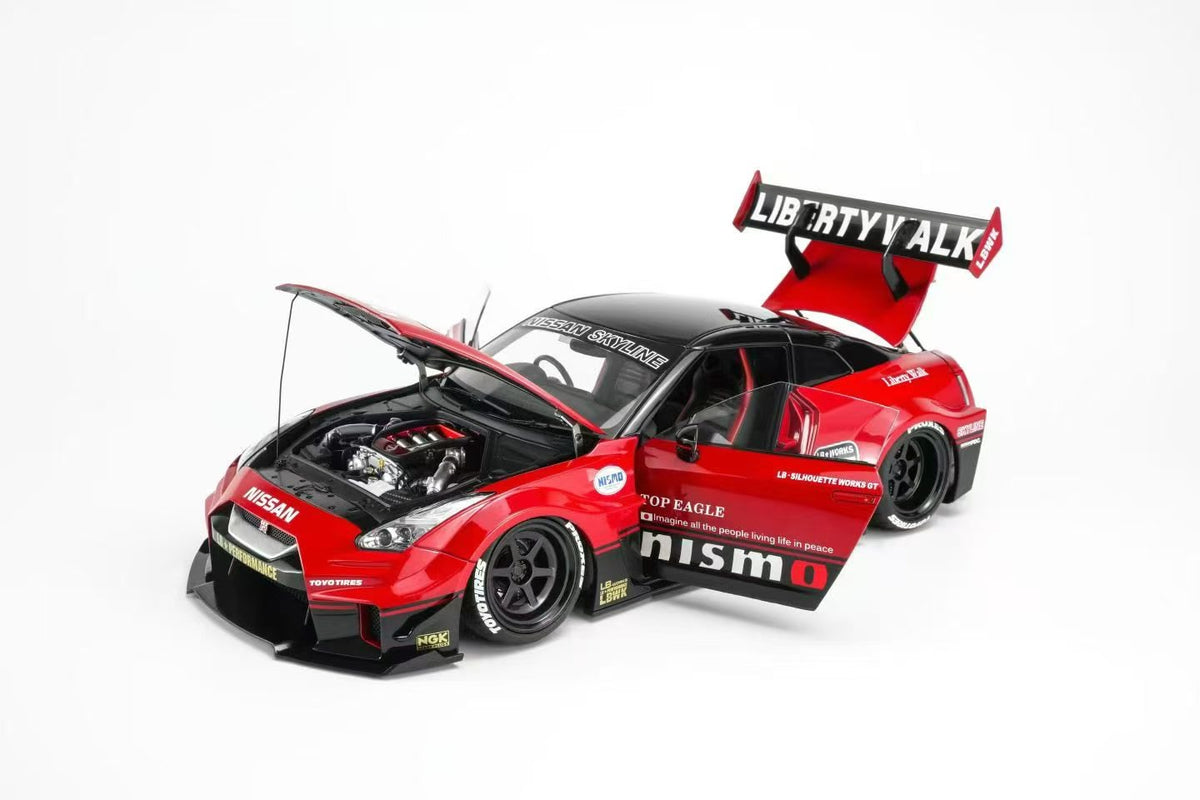(Pre-Order) MotorHelix Nissan R35 GTR LBWK 1/18