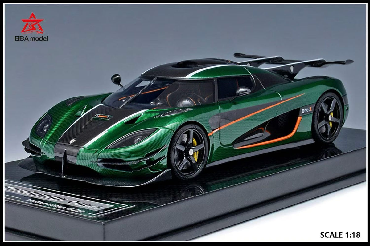 BBA model 1:18 Koenigsegg One:1