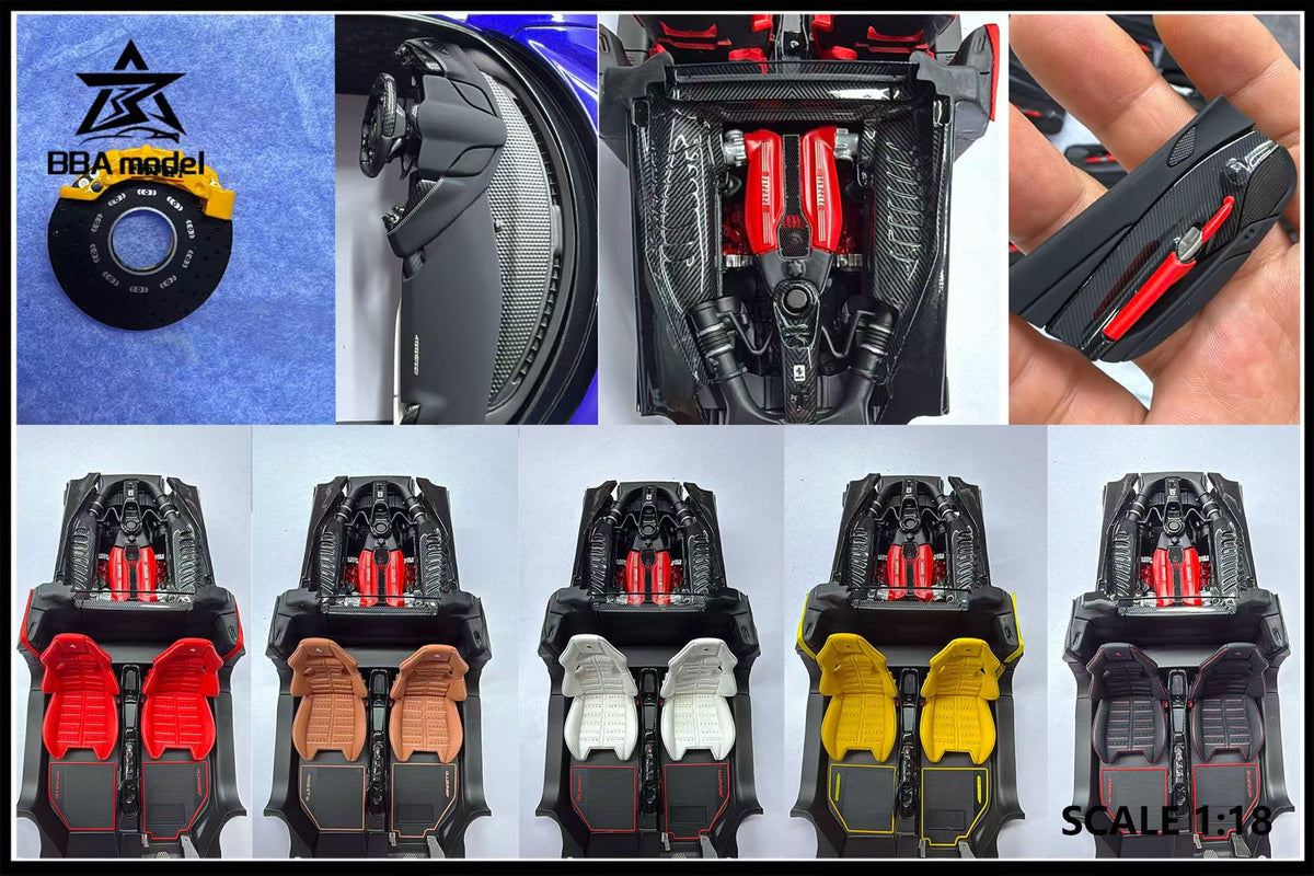 BBA Models 488GTB Novitec 1/18