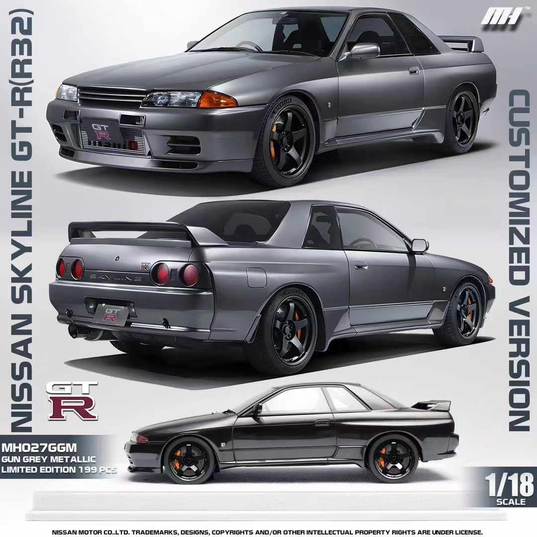 (Pre Order) MotorHelix Nissan Skyline R32 GT-R 1/18