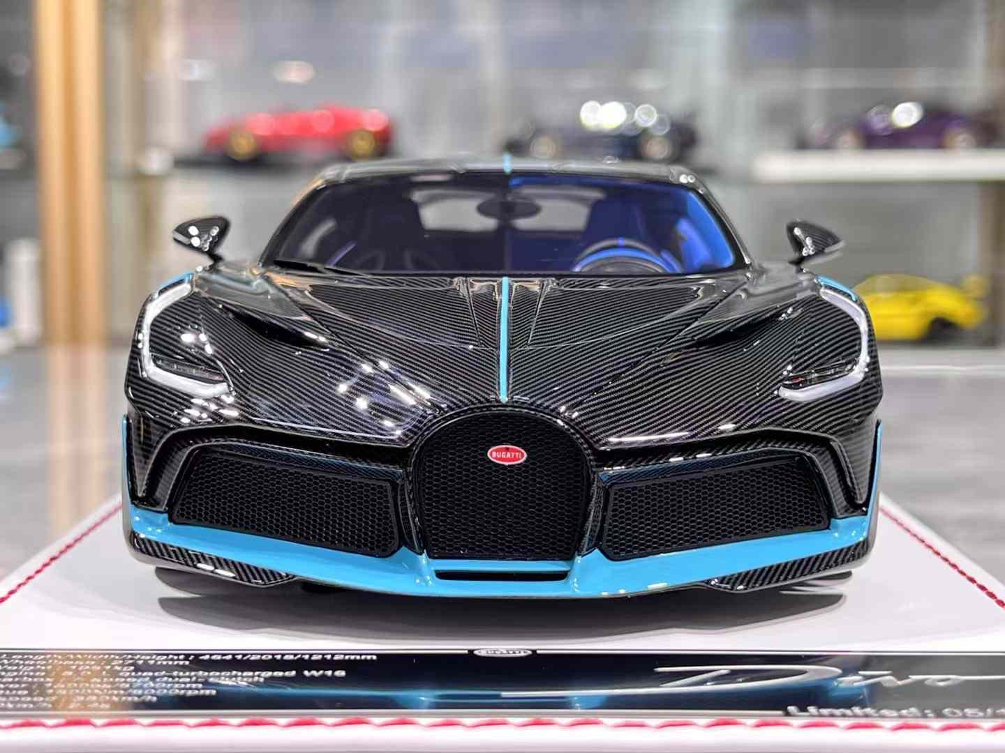 F.C Models Bugatti Divo 1/18 (White Base)