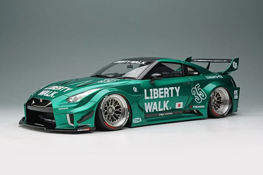 (Pre-Order) MakeUp 1/18 scale EML022 LB-Silhouette WORKS GT Nissan 35GT-RR