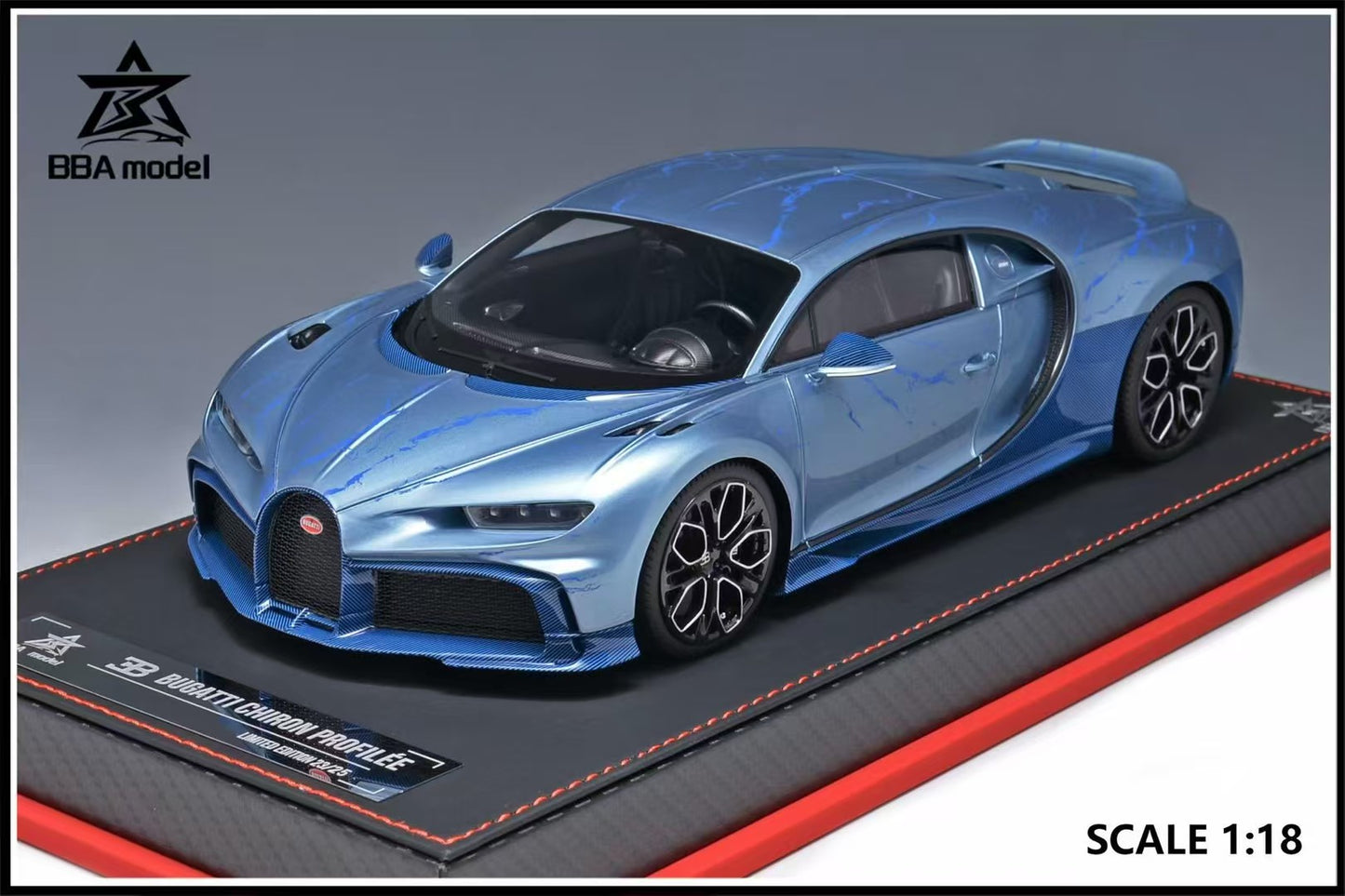 BBA models 1/18 Bugatti Chiron Profilée