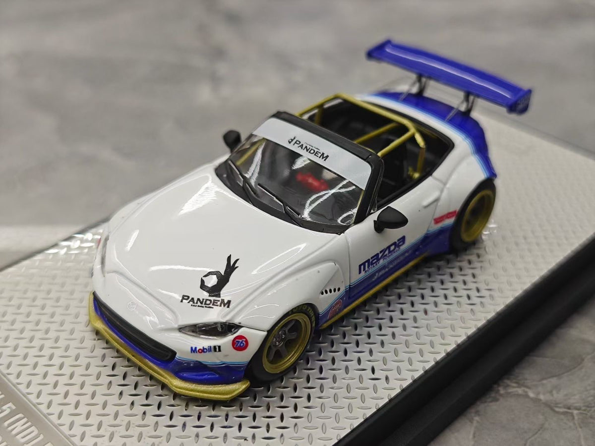 INNO 1:64 Mazda MX-5 (ND) Miata Pandem Rocket Bunny V1.0 Alloy IN64-MX5P-ND-01