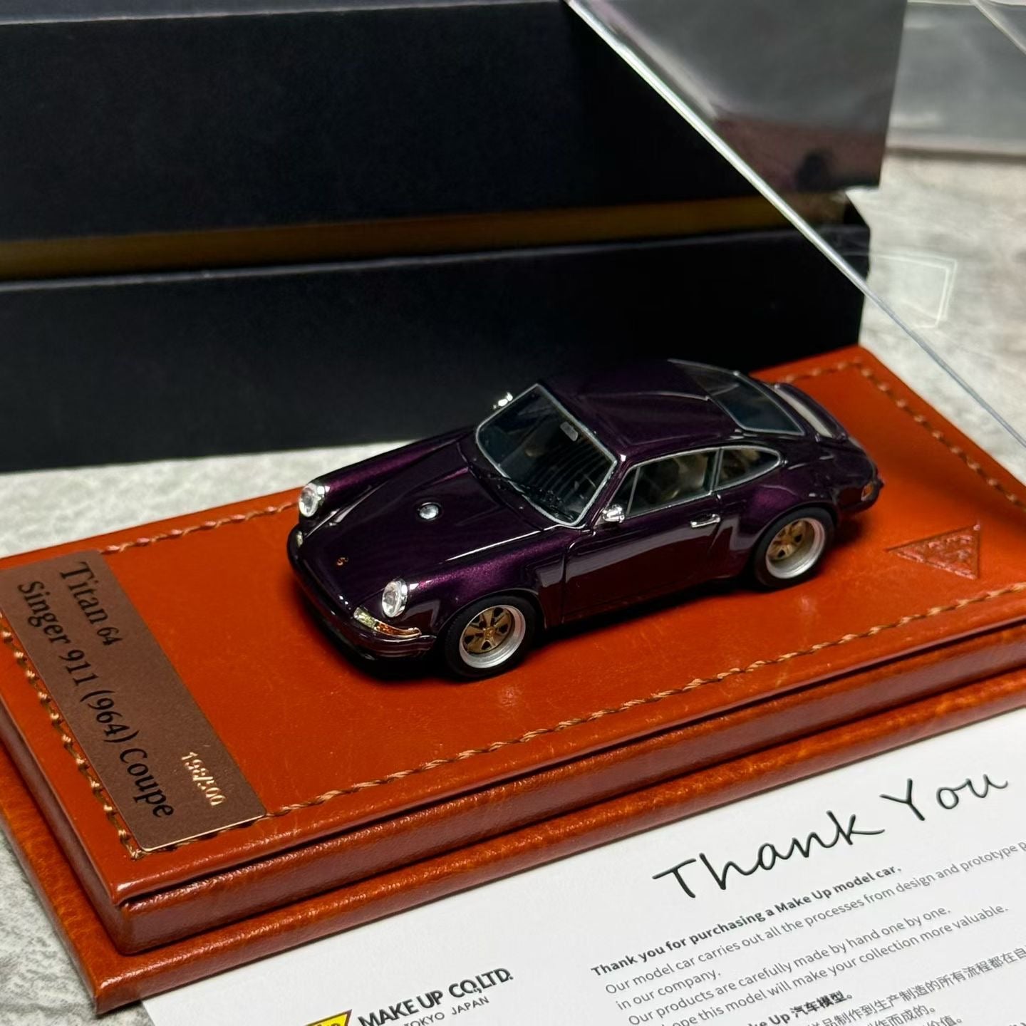In stock! Makeup 1:64 Porsche Singer 911 (964) Coupe