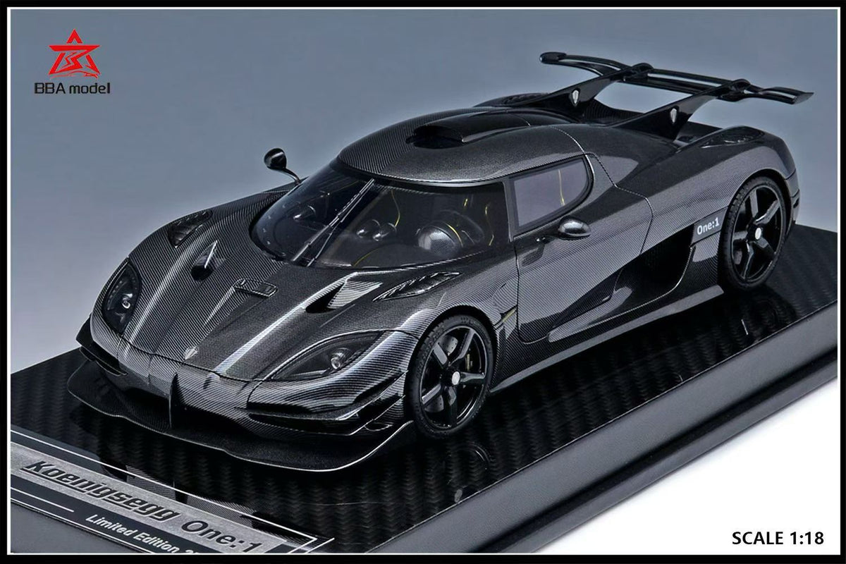 BBA model 1:18 Koenigsegg One:1