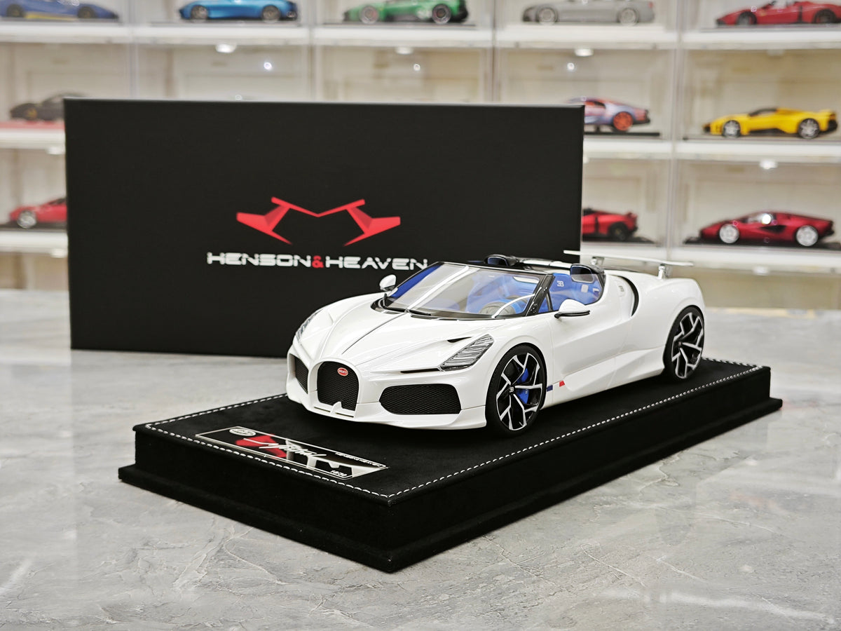 Henson & Heaven (HH Models) Bugatti W16 Mistral 1/18