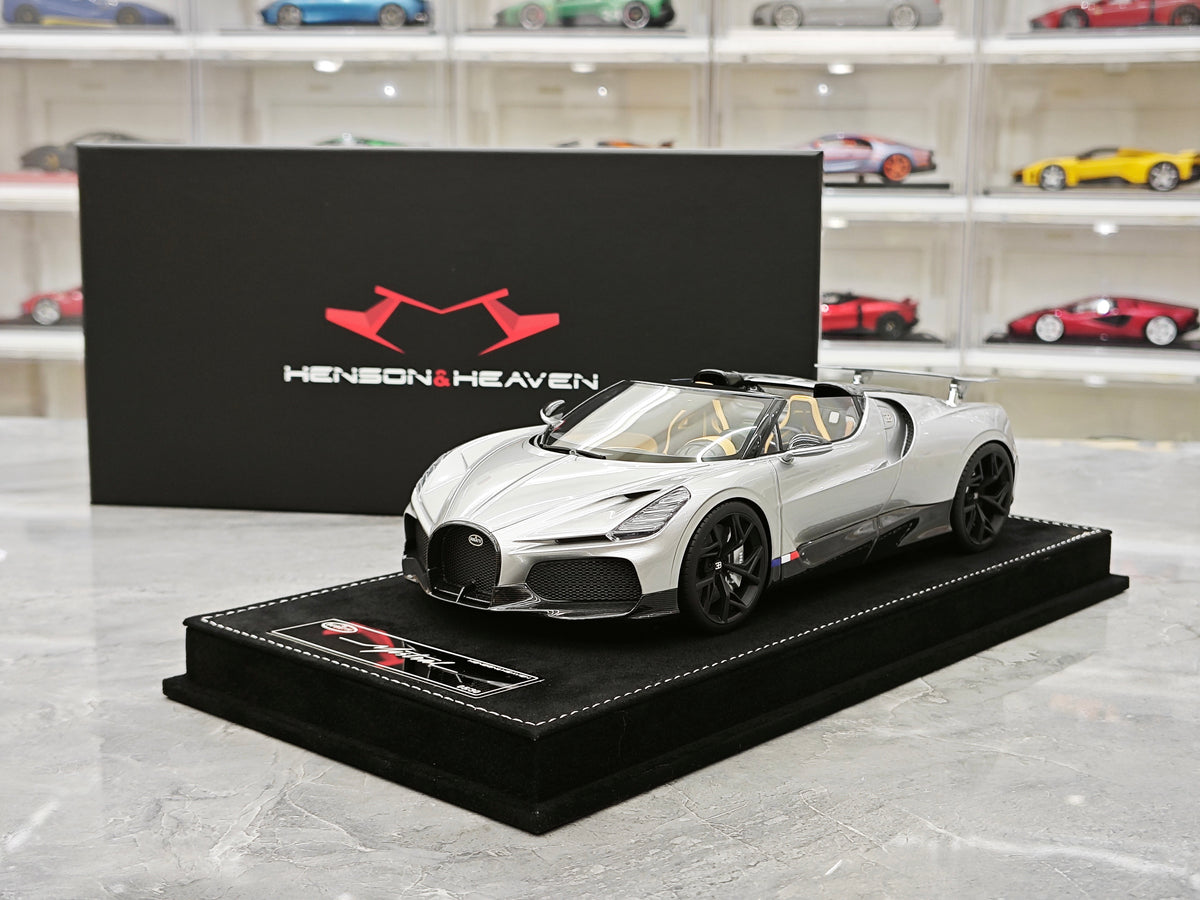 Henson & Heaven (HH Models) Bugatti W16 Mistral 1/18