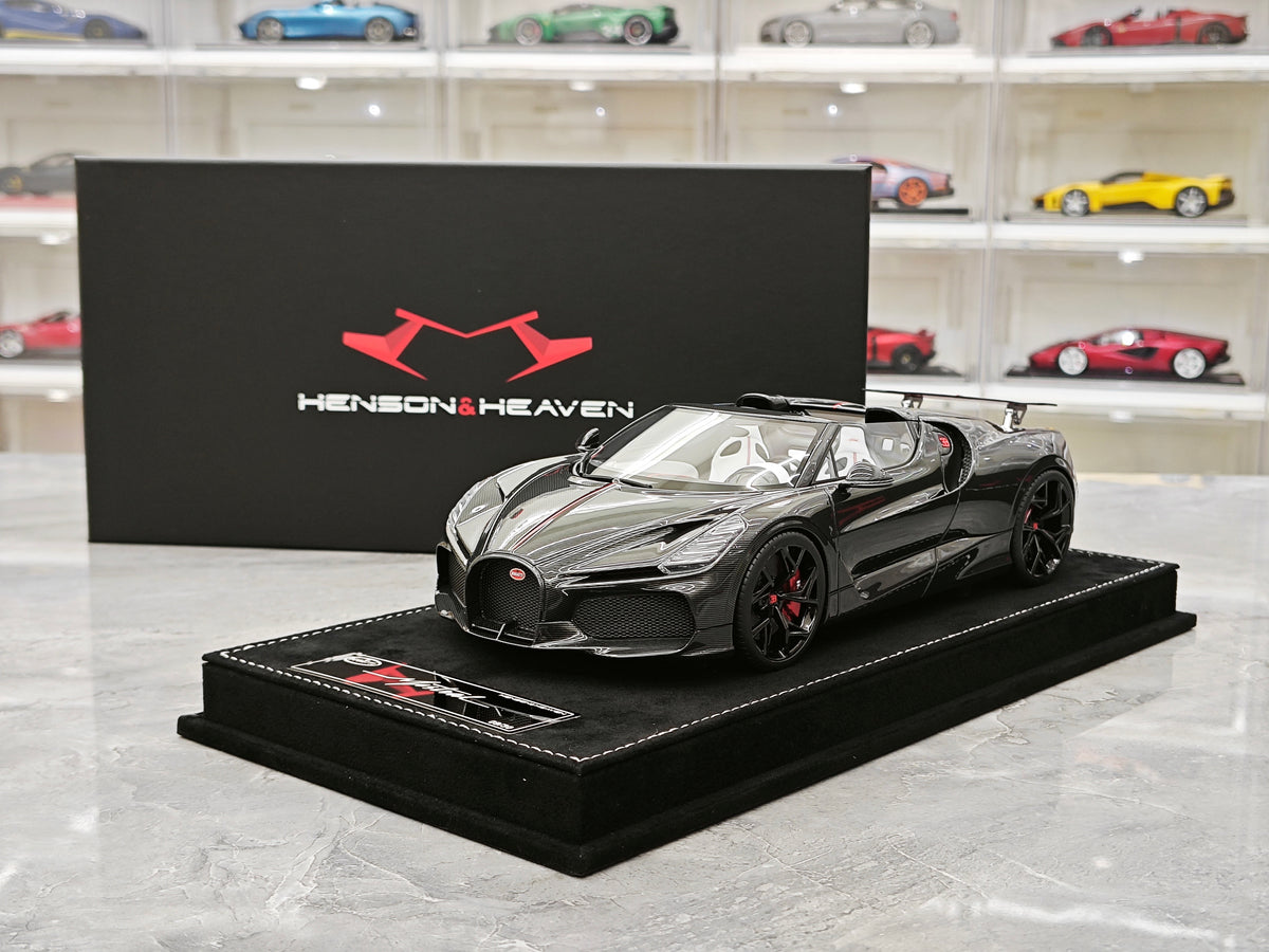 Henson & Heaven (HH Models) Bugatti W16 Mistral 1/18