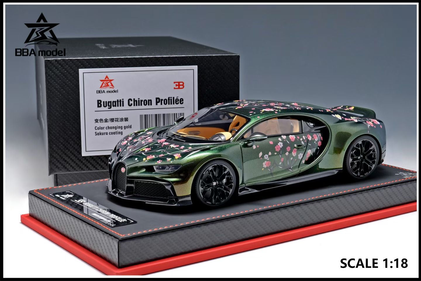 BBA models 1/18 Bugatti Chiron Profilée