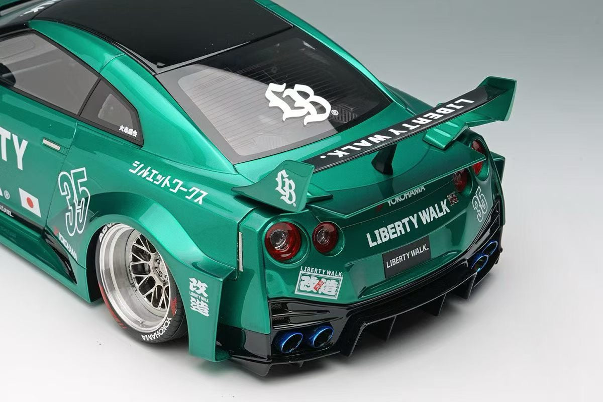 (Pre-Order) MakeUp 1/18 scale EML022 LB-Silhouette WORKS GT Nissan 35GT-RR