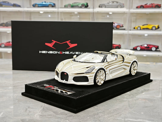 Henson & Heaven (HH Models) Bugatti W16 Mistral 1/18
