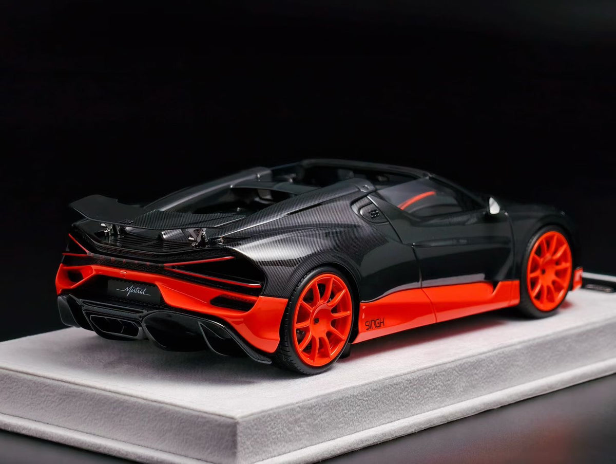 Henson & Heaven (HH Models) Bugatti W16 Mistral 1/18