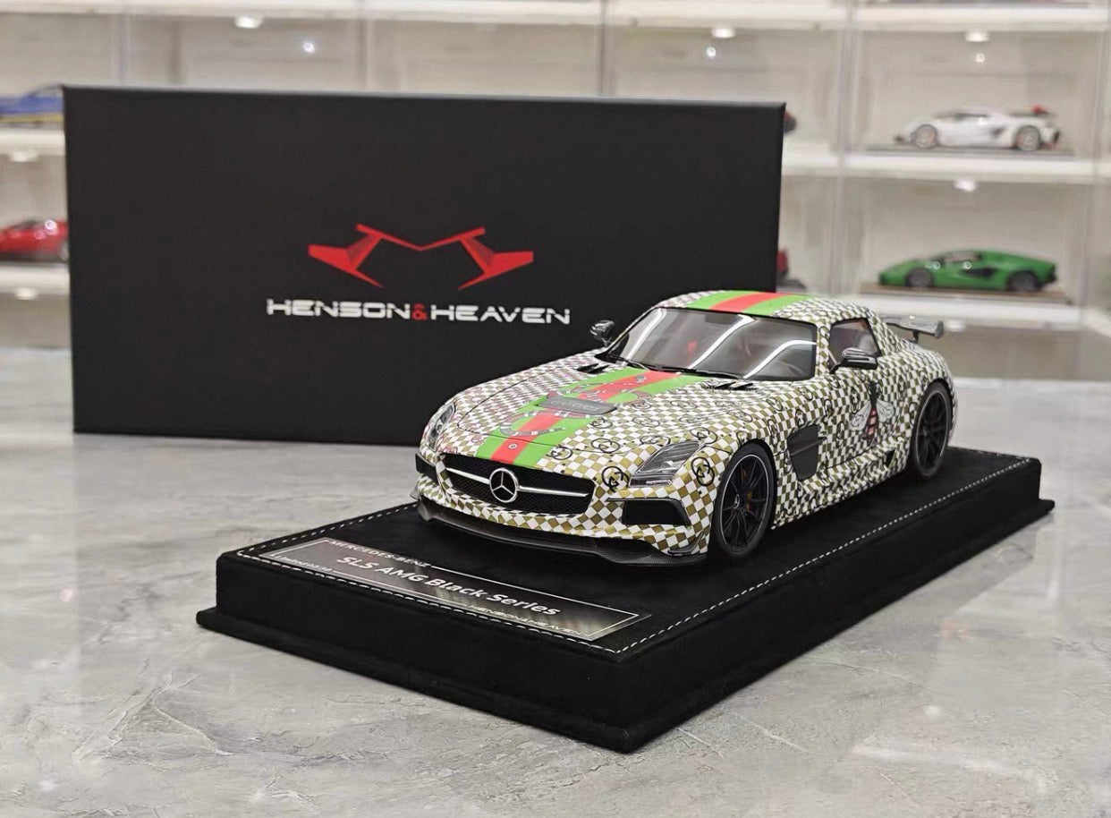 Henson & Heaven (HH Models) Mercedes SLS AMG Black Series 1/18