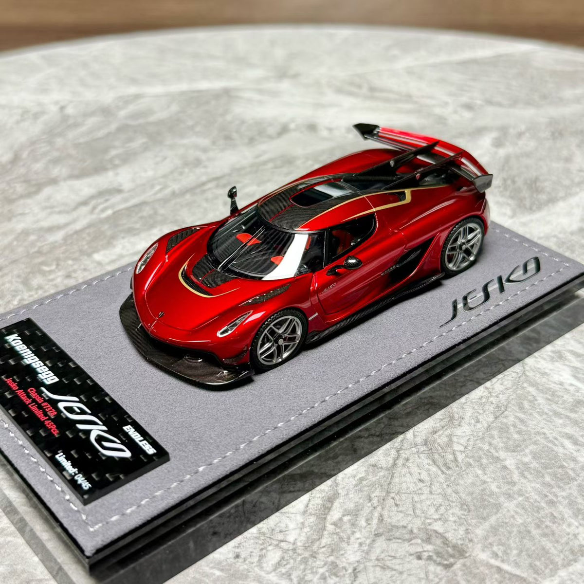 GRYNING model 1/43 Koenigsegg Jesko Attack