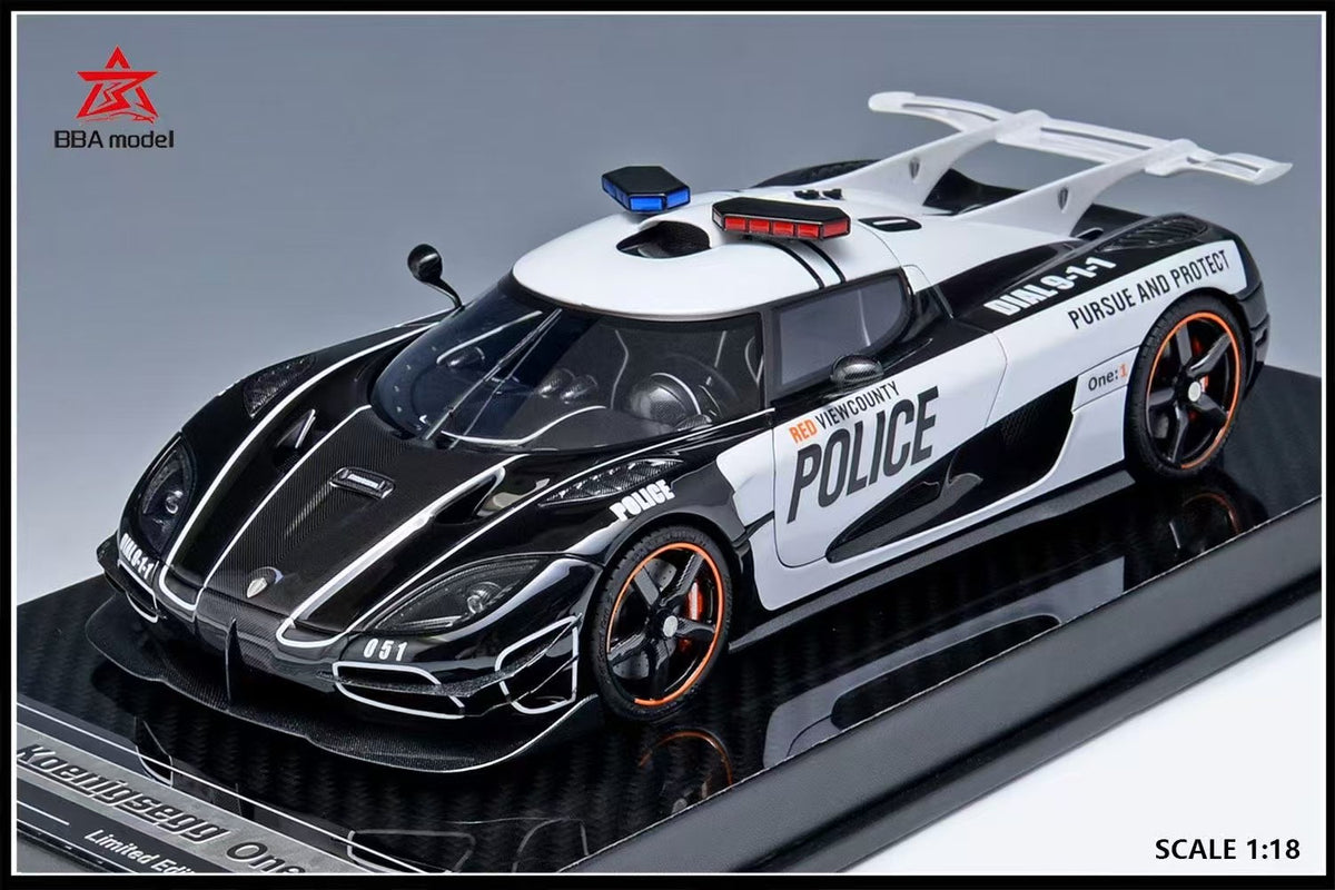 BBA model 1:18 Koenigsegg One:1