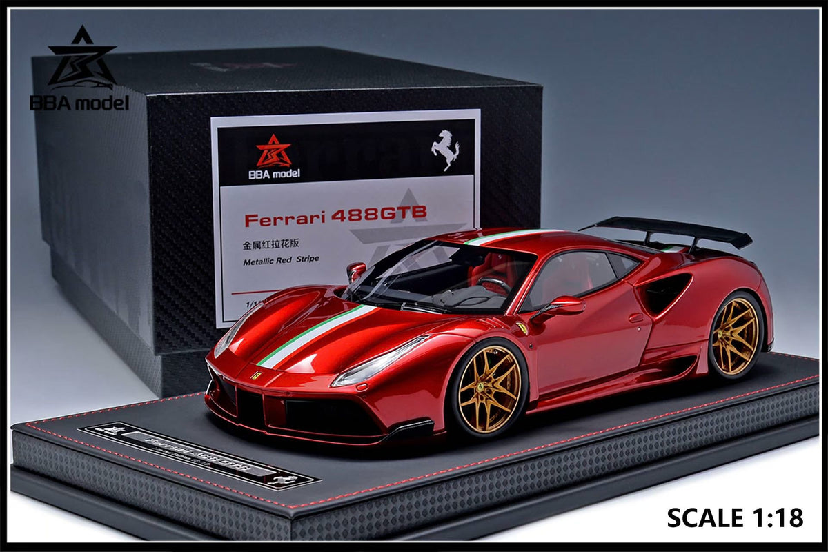 BBA Models 488GTB Novitec 1/18