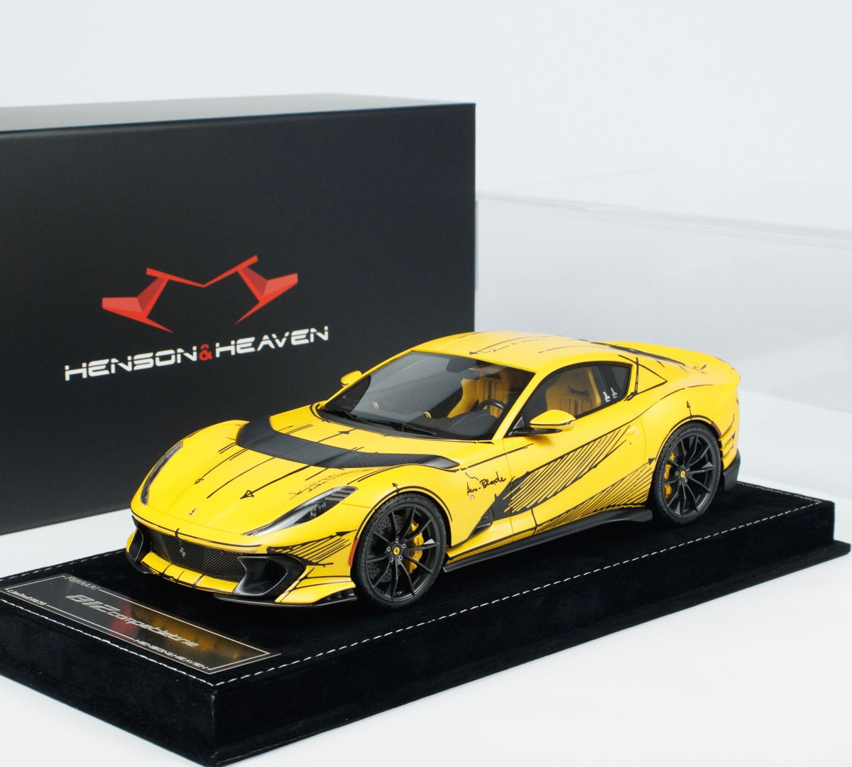 CLEARANCE!! Henson & Heaven (HH Models) 812 Competizione 1/18