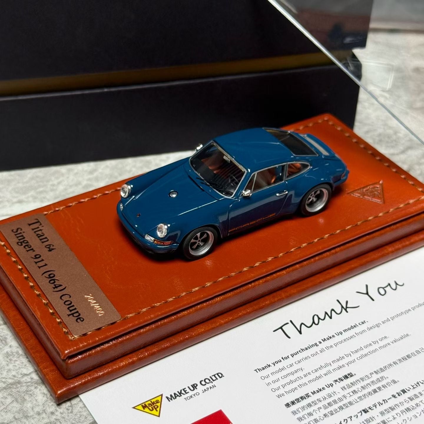 In stock! Makeup 1:64 Porsche Singer 911 (964) Coupe