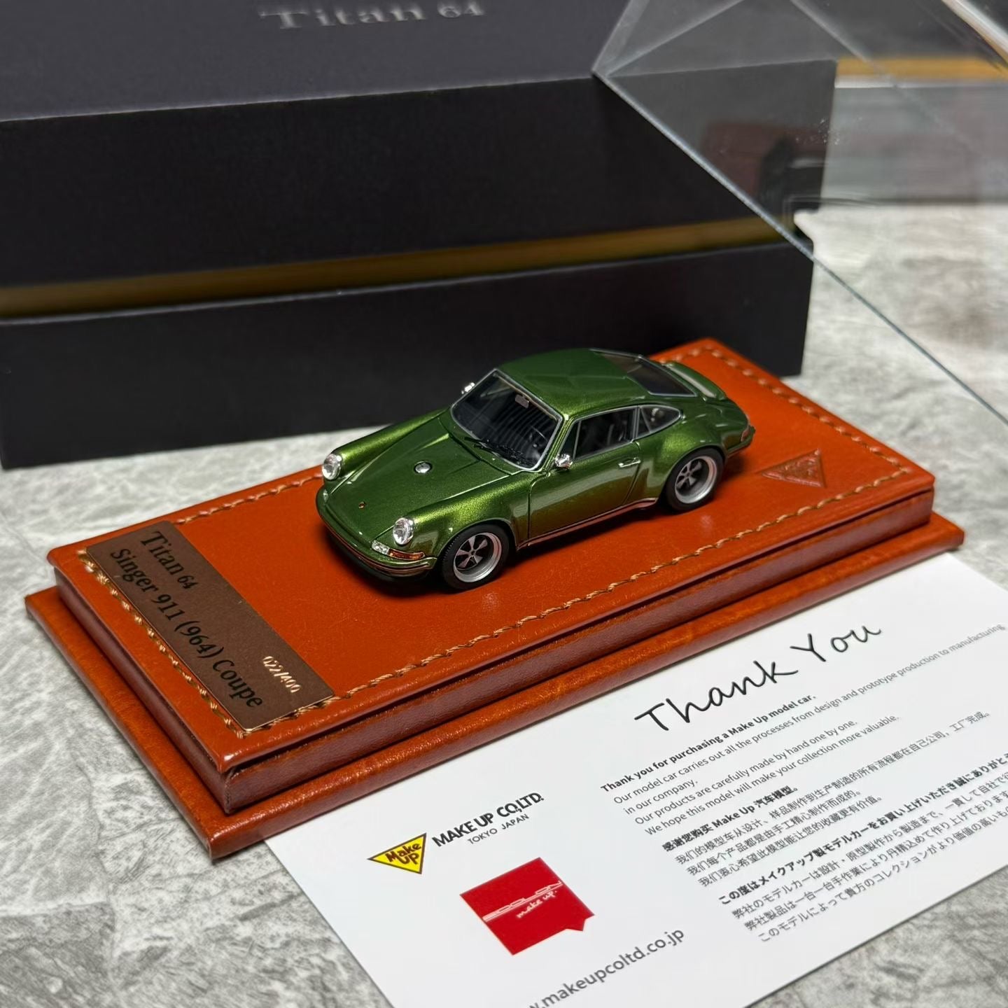 In stock! Makeup 1:64 Porsche Singer 911 (964) Coupe