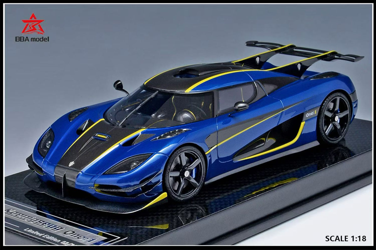 BBA model 1:18 Koenigsegg One:1